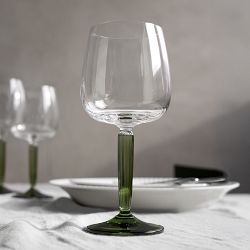 Holmegaard Hammershoi White Wine Glasses, Set of 2