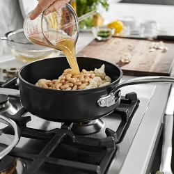GreenPan&#8482; Premiere Hard Anodized Ceramic Nonstick Covered Saute Pan with Helper Handle