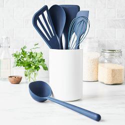 GreenPan&#8482; Silicone Utensils with Utensil Holder, Set of 7