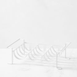 Hold Everything Metal Powder Coat Wine Rack