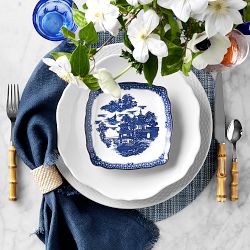 Pillivuyt Chantal Porcelain Dinner Plates