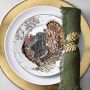 Gold Leaf Napkin Rings, Set of 4