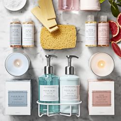 Williams Sonoma Fleur De Sel Hand Soap &amp; Lotion 3-Piece Set