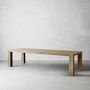 Montauk Parsons Rectangular Dining Table, Seadrift (82&quot;-118&quot;)