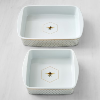  Honeycomb Bakers, Set of 2