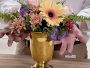 Video 1 for Celeste Large Brass Vase