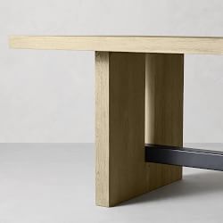 Montauk Rectangular Dining Table, Seadrift (82&quot;)