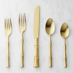 Fortessa Royal Pacific 5-Piece Flatware Set, Champagne