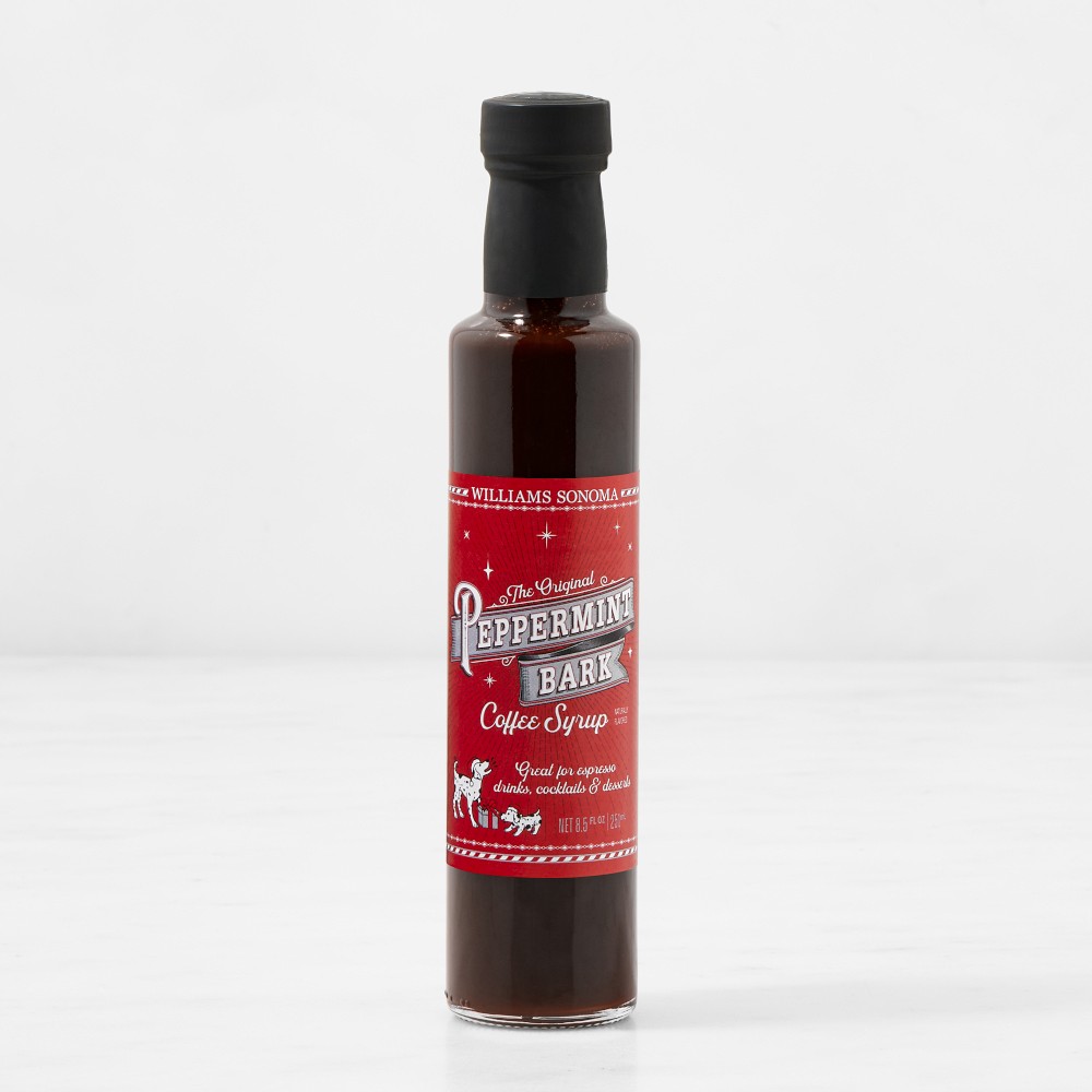 Williams Sonoma Coffee Syrup, Peppermint Bark