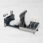 Joseph Joseph Extend Max Steel High-capacity expanding cookware dish  rack with draining spout