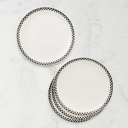 MacKenzie-Childs Everyday Stoneware Dinner Plates, Set of 4
