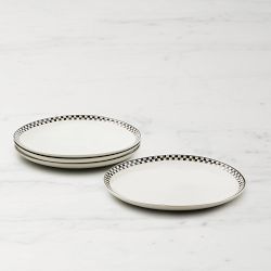 MacKenzie-Childs Everyday Stoneware Dinner Plates, Set of 4