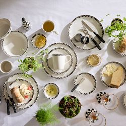 MacKenzie-Childs Everyday Stoneware Dinner Plates, Set of 4