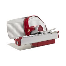 Berkel Home Line Plus 250 Electric Food Slicer, Red
