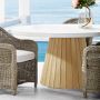 Balboa Round Fiberstone Dining Table (60&quot;)