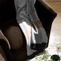 Italian Boiled Wool Stripe Throw