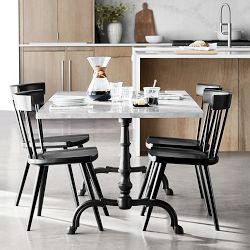 La Coupole Rectangular Iron Bistro Table (72&quot;)