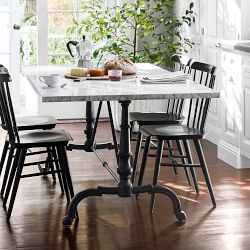 La Coupole Rectangular Iron Bistro Table (72&quot;)