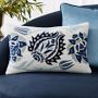 Izlara Floral Applique Pillow Cover