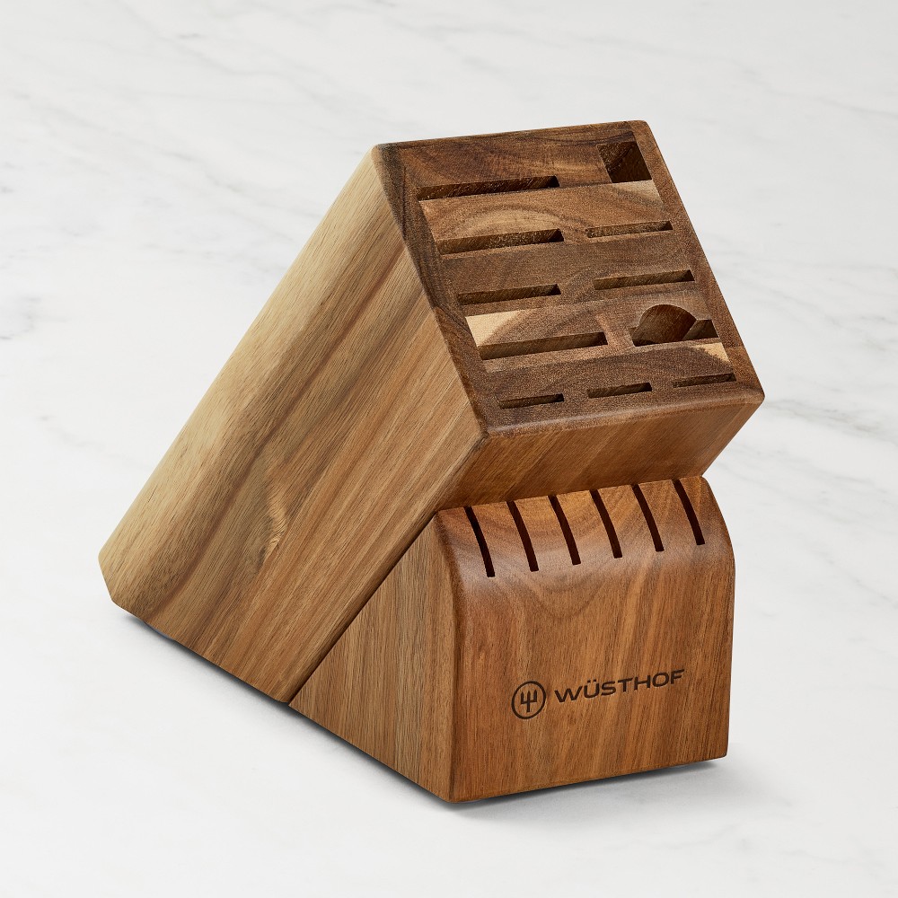 Wüsthof 17-Slot Acacia Wood Block