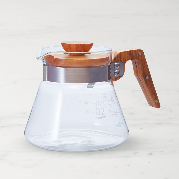 Hario Coffee Server, Olive Wood
