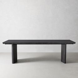 Knife Edge Extendable Rectangular Dining Table (72&quot;-132&quot;)