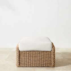 AERIN x Williams Sonoma Home East Hampton Coffee Table Ottoman (28.5&quot;)