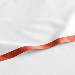 Chambers&#174; Italian Border 300TC Sateen Sheet Set, Persimmon