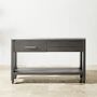 Larnaca Outdoor Slate Grey Metal Prep Table (58&quot;)