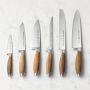 Schmidt Brothers Bonded Teak Knives, Set of 7