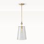 Chain Link Pendant, Antique Brass