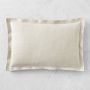 Double Flange Belgian Linen with Libeco&#8482; Pillow Cover