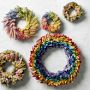 Rainbow Kaleidoscope Live Wreath