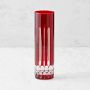 Wilshire Jewel Cut Glass Vase