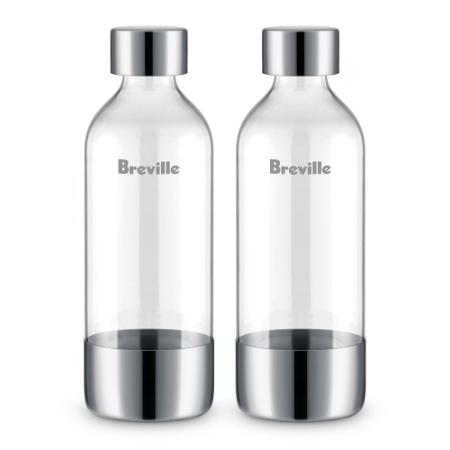 Breville InFizz Large Spare Bottle, Set of 2
