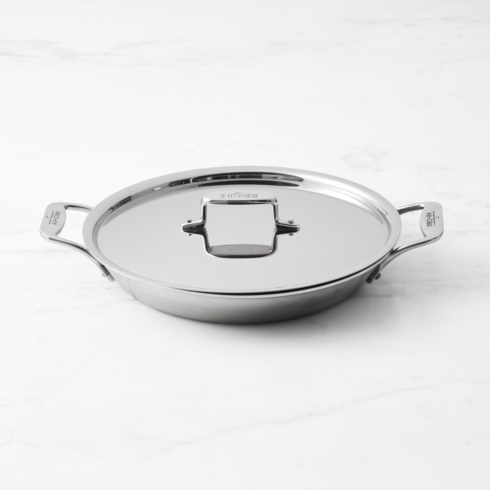 All-Clad D5® Stainless-Steel Universal Pan, 3-Qt.
