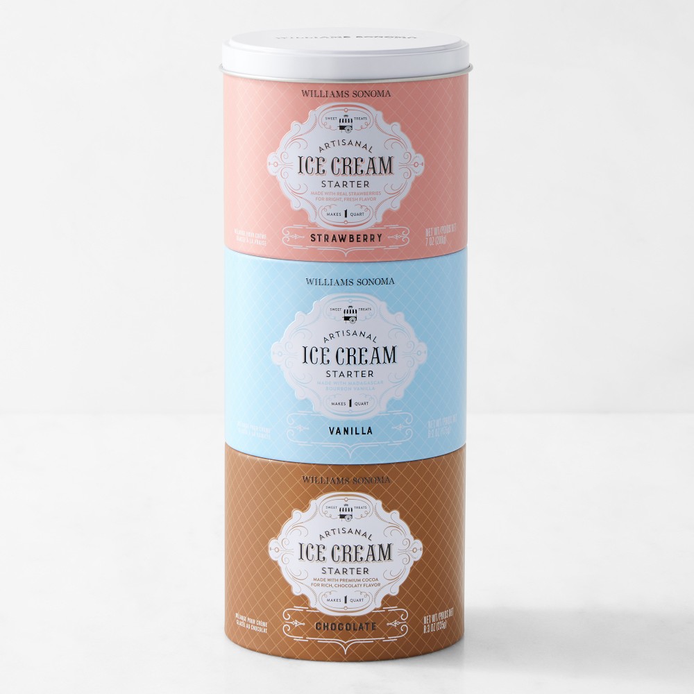 Williams Sonoma Ice Cream Sampler in Tin