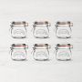Kilner Round Clip Top Jar, 17 oz, Set of 6