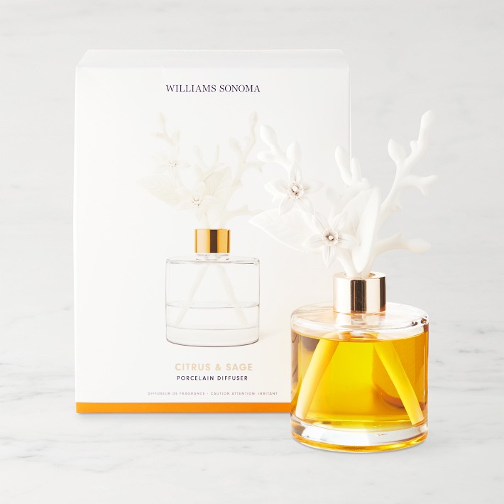 Home Fragrance Porcelain Diffuser Citrus and Sage