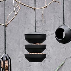 Recycled Birds Hanging Feeder Station