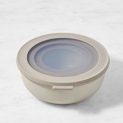 Mepal Round Nested Food Storage Containers, 6-Piece Set