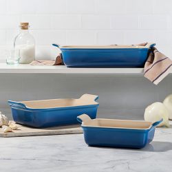 Le Creuset Heritage Open Rectangular Dishes, Set of 3