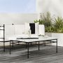 Calistoga Outdoor Fiberstone Rectangular Coffee Table (48&quot;)