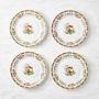 Famille Rose Turkey Salad Plates
