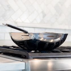 SCANPAN&#174; TSS+ Stainless-Steel Nonstick Wok, 12 1/2&quot;