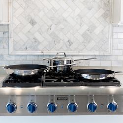 SCANPAN&#174; TSS+ Stainless-Steel Nonstick Wok, 12 1/2&quot;