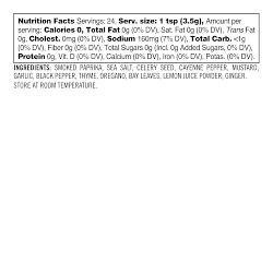 Williams Sonoma Rub, Signature Seafood