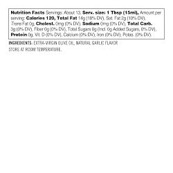 Williams Sonoma Garlic Flavored Olive Oil