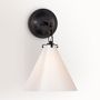 Scarlet Conical Sconce