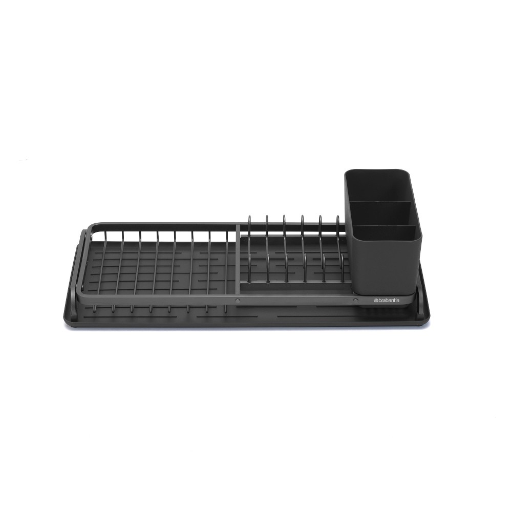 Brabantia Compact Dish Drying Rack, Dark Gray